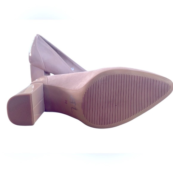 H&M - Court Shoes - Elegant beige Block Heel Pumps - Picture 5 of 7